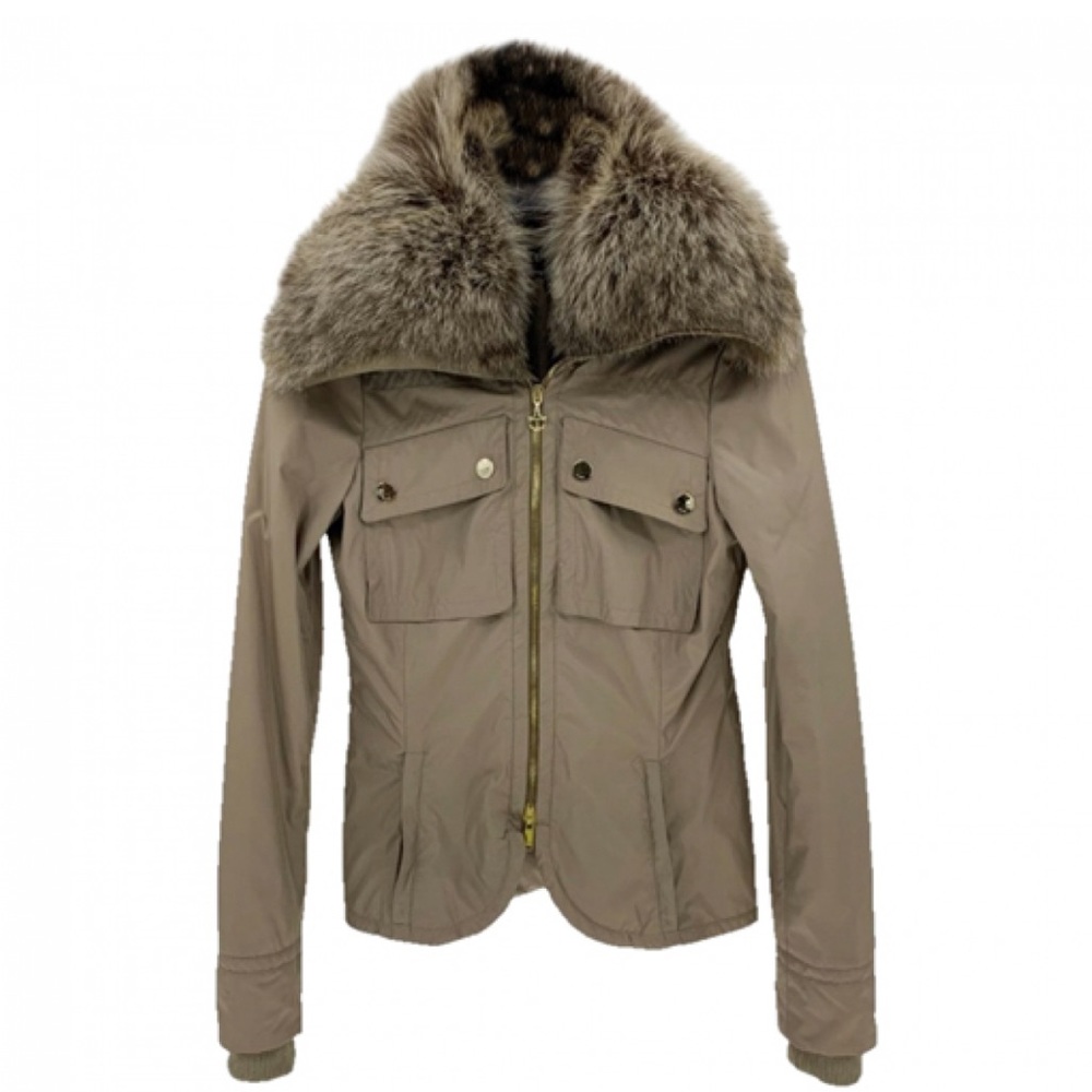 Vintage Gucci jacket with fur collar 42